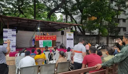 गणेशोत्सवादरम्यान सोसायटी स्तरावर पपेट शो सादर