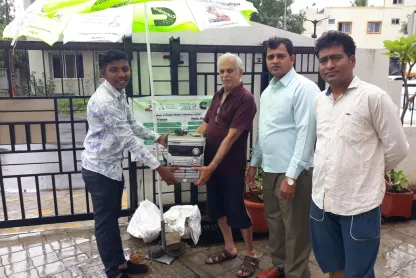 E-Waste Collection through Poornam Ecovision