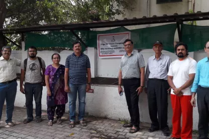 Composting at Laxmi Park Sociey, Navi Peth