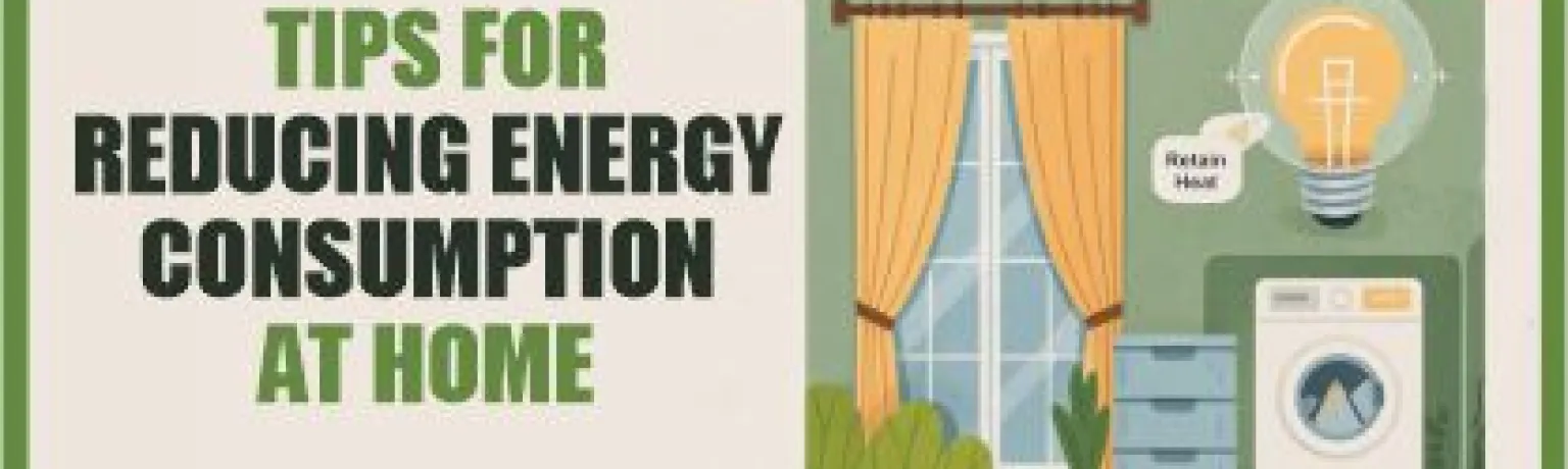 Tips for reducing energy consumption at home